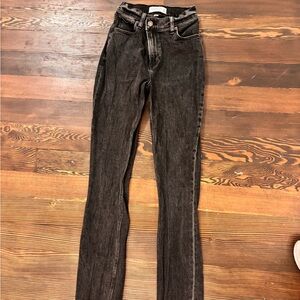Abercrombie & Fitch High Rise Jeans - Black